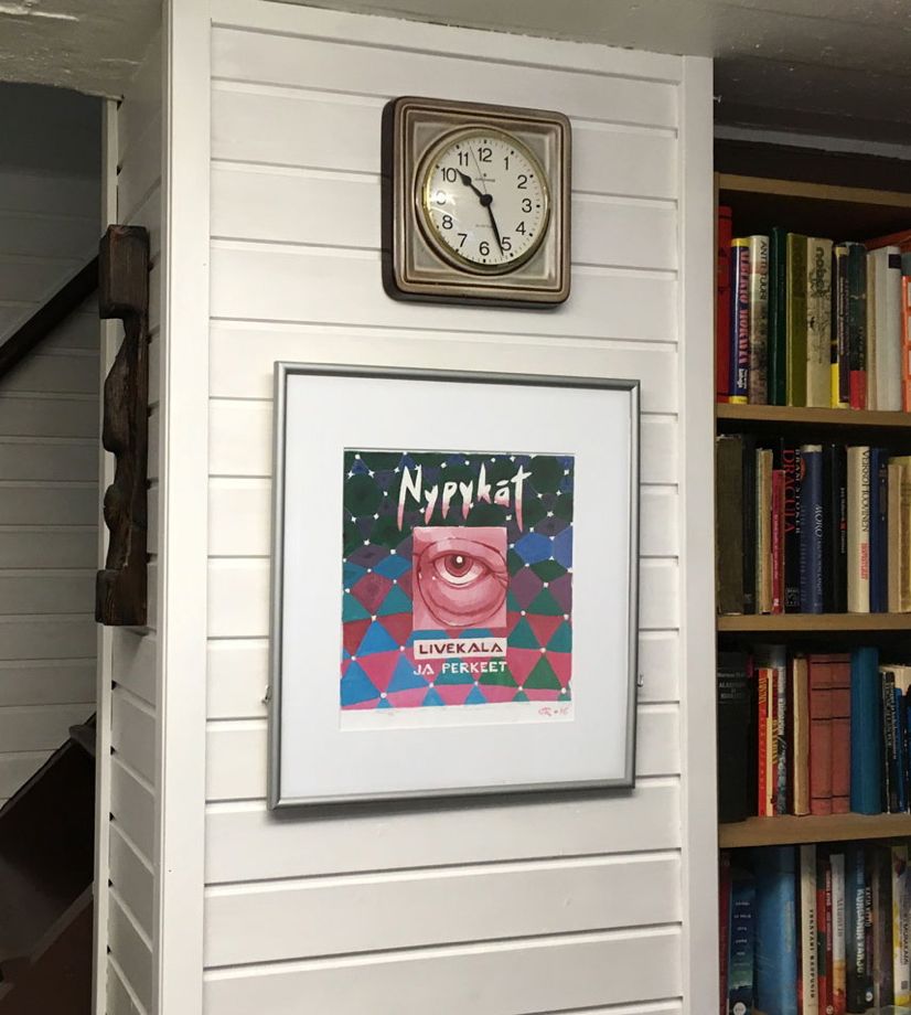 taulu myytiin huutokaupalla Tukkijätkässä